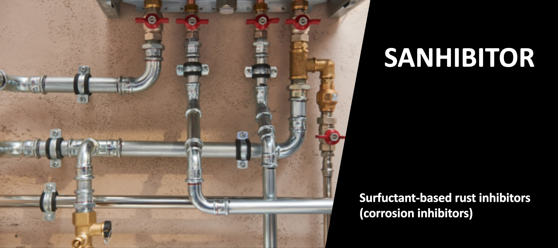 Surfactant-based rust inhibitors (corrosion　inhibitors)"SANHIBITOR" page is now open.